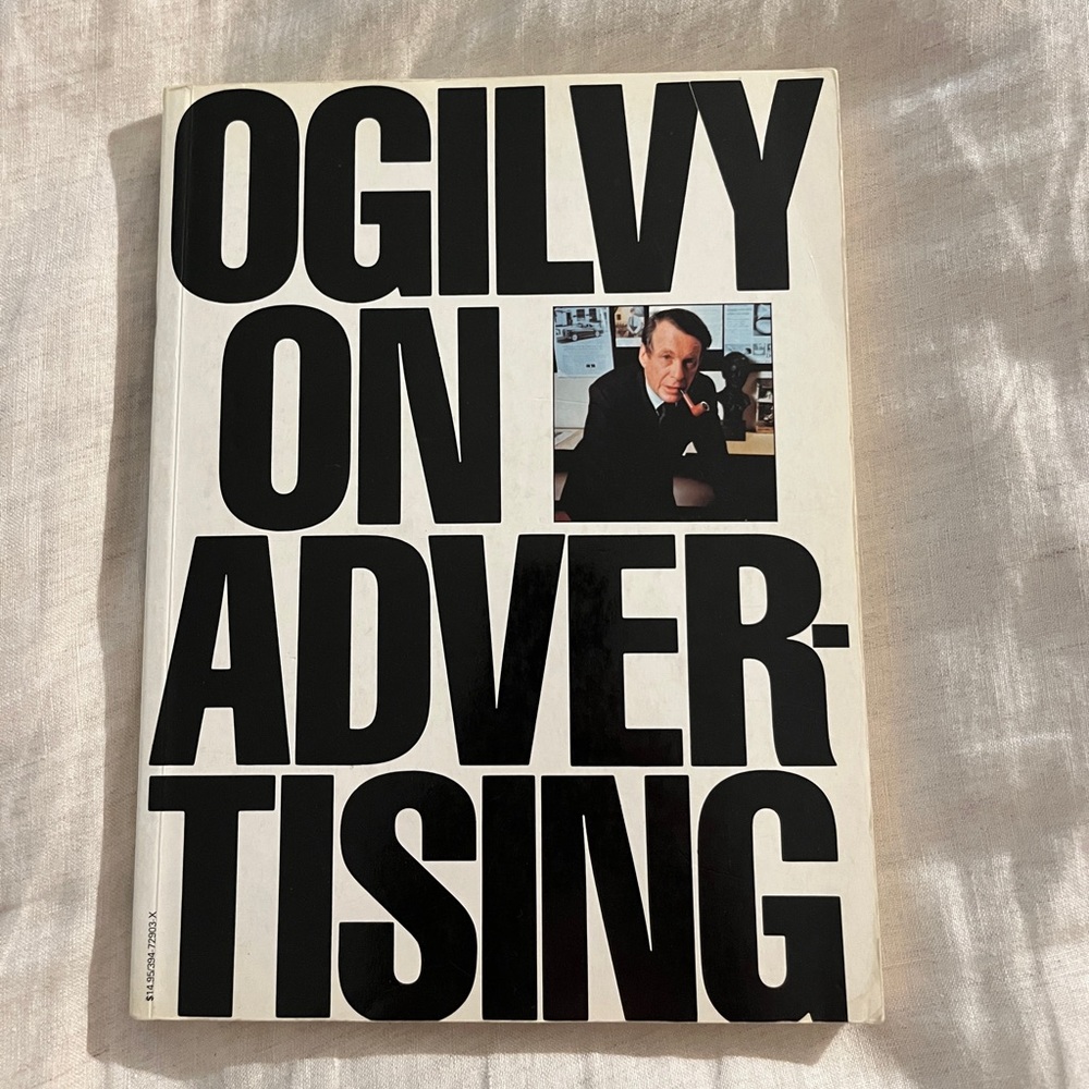 Ogilvy on Advertising coffee table book